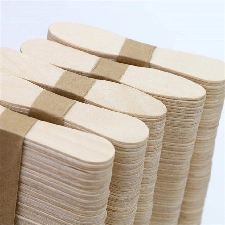 Customizable Disposable Wooden Ice Cream Scoop